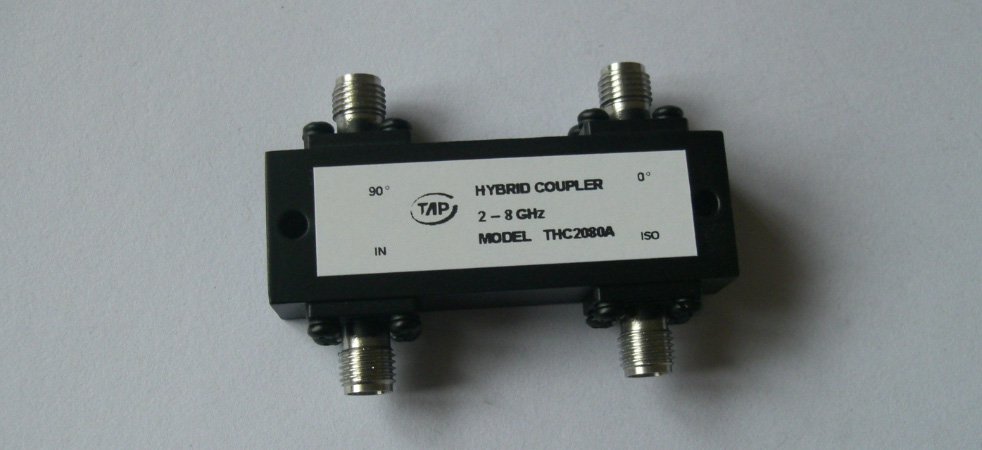 THC2080A 2-8GHz 90 degree hybrid coupler