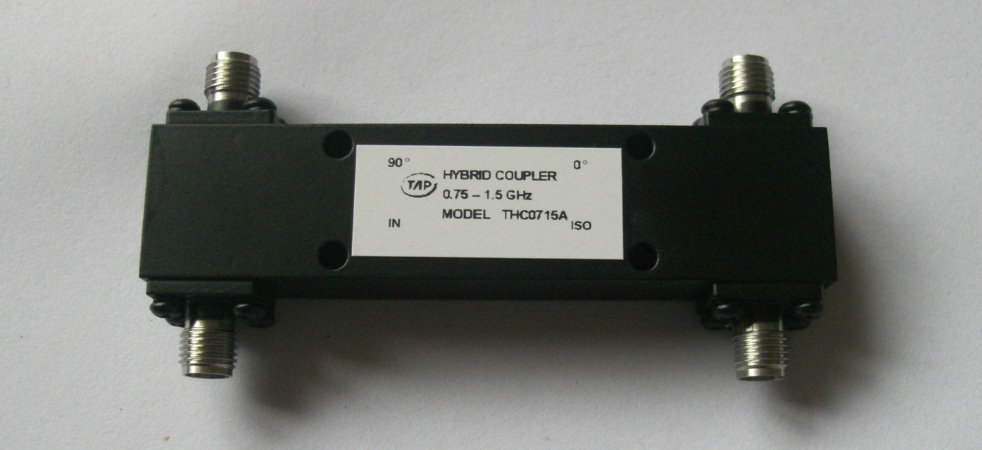 THC0715A 0.75-1.5GHz 90 degree hybrid coupler