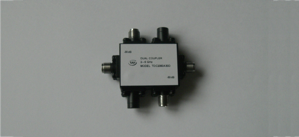 TDC2060A30D 2-6GHz 30dB dual directional coupler