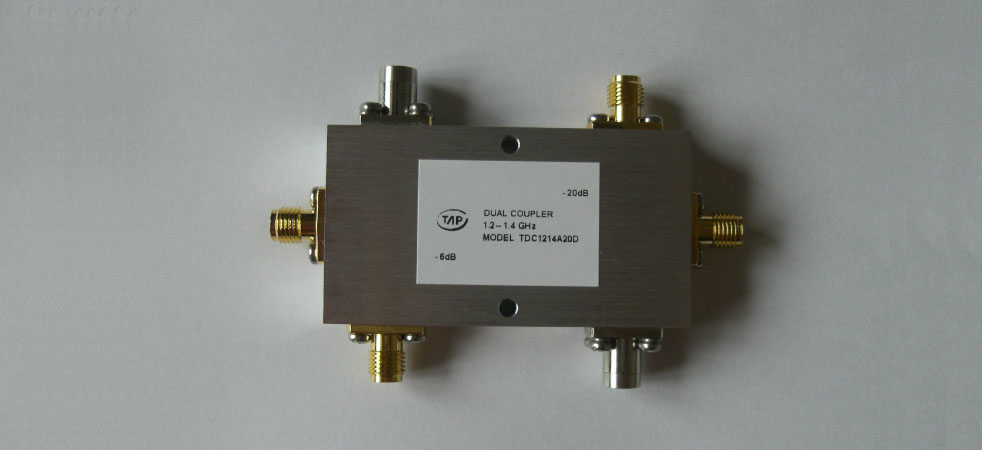 TDC1214A20D 1.2-1.4GHz 20dB dual directional coupler