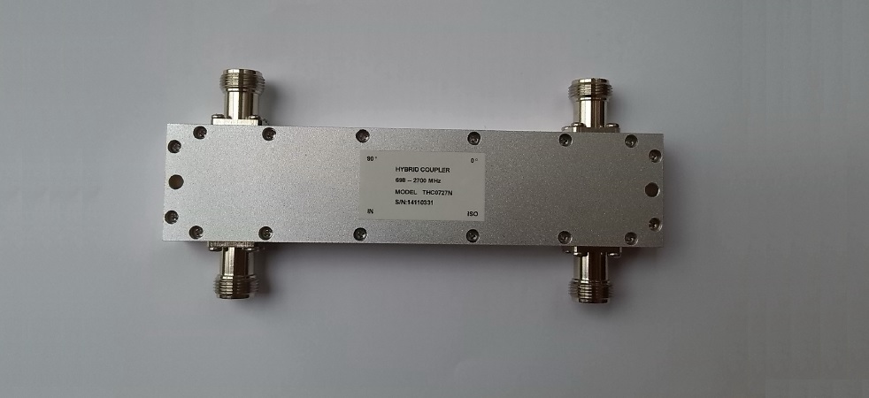 THC0727N 698-2700MHz 3dB 90 derece hibrit bağlayıcı