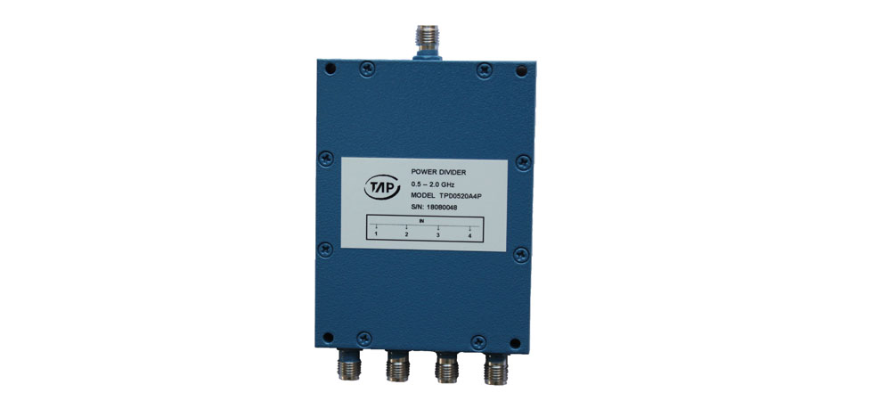 TPD0520A4P 0.5-2GHz 4 Way Power Divider