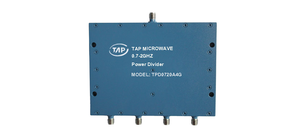 TPD0720A4G 0.7-2GHz 4 Way Power Divider