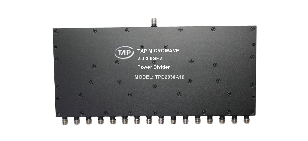 TPD2030A16 2-3GHz 16 Way Power Divider