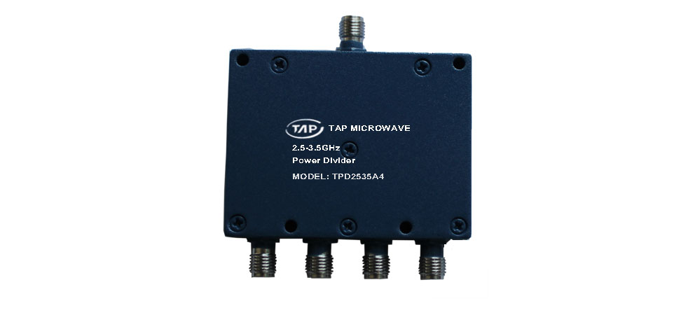 TPD2535A4 2.5-3.5GHz 4 Way Power Divider