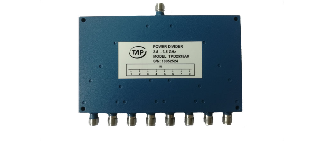 TPD2535A8 2.5-3.5GHz 8 Way Power Divider