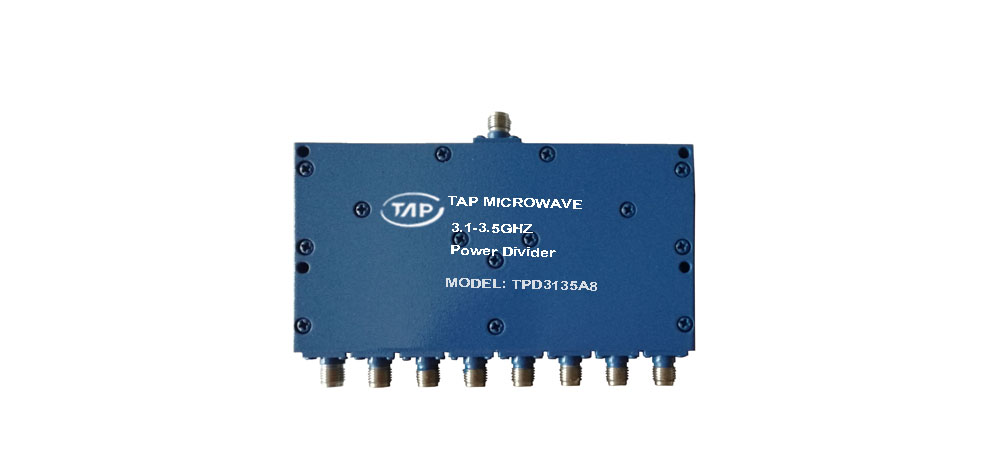 TPD3135A8 3.1-3.5GHz 8 Way Power Divider