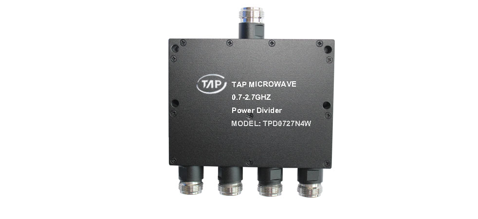 TPD0727N4W 0.7-2.7GHz 4 Way Power Divider