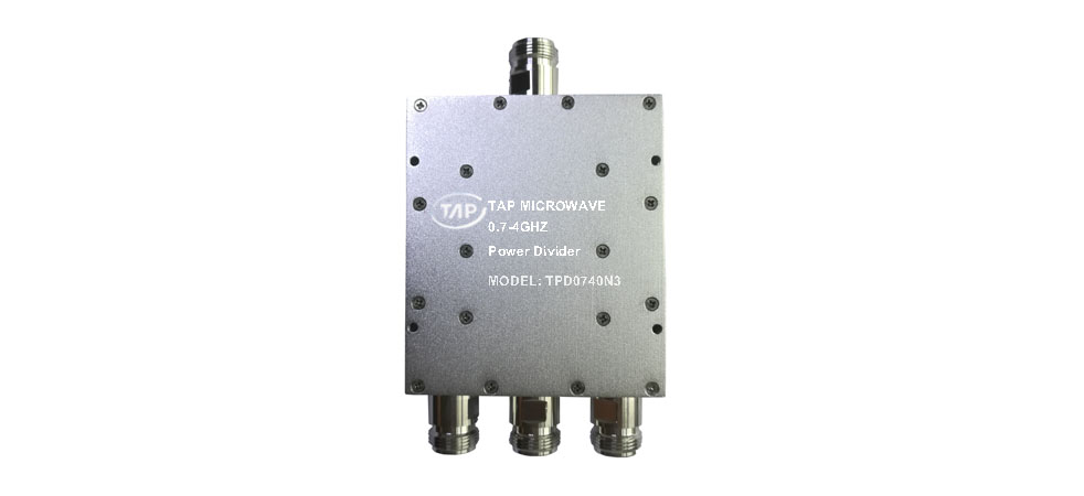 TPD0740N3 0.7-4GHz 3 Way Power Divider