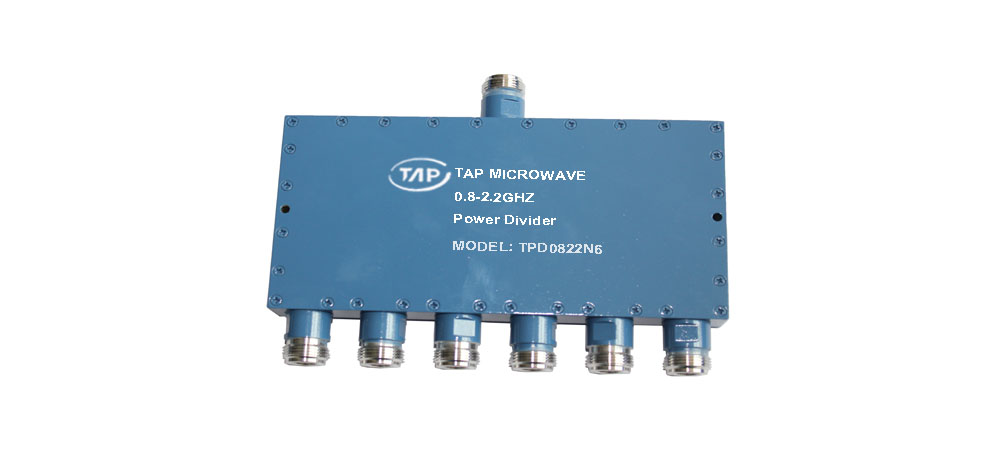 TPD0822N6 0.8-2.2GHz 6 way power divider