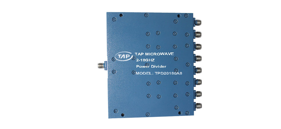 TPD20180A8 2-18GHz 8 Way Power Divider