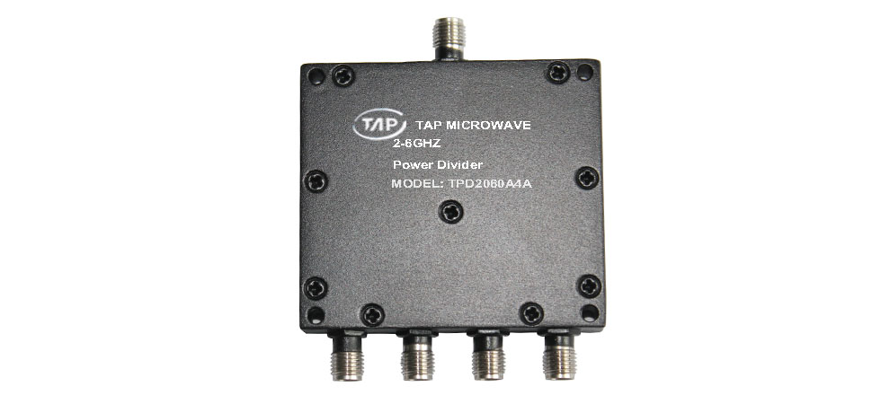 TPD2060A4A 2-6GHz 4 way Power Divider