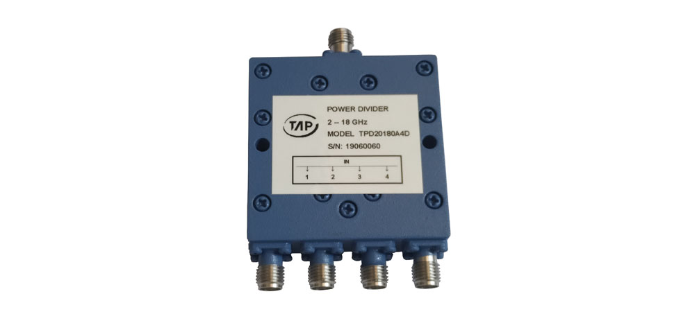 TPD20180A4D 2-18GHz 4 way power divider