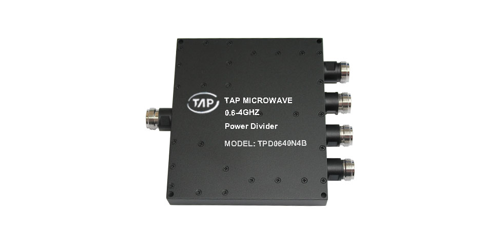 TPD0640N4B 0.6-4.0GHz 4 way power divider