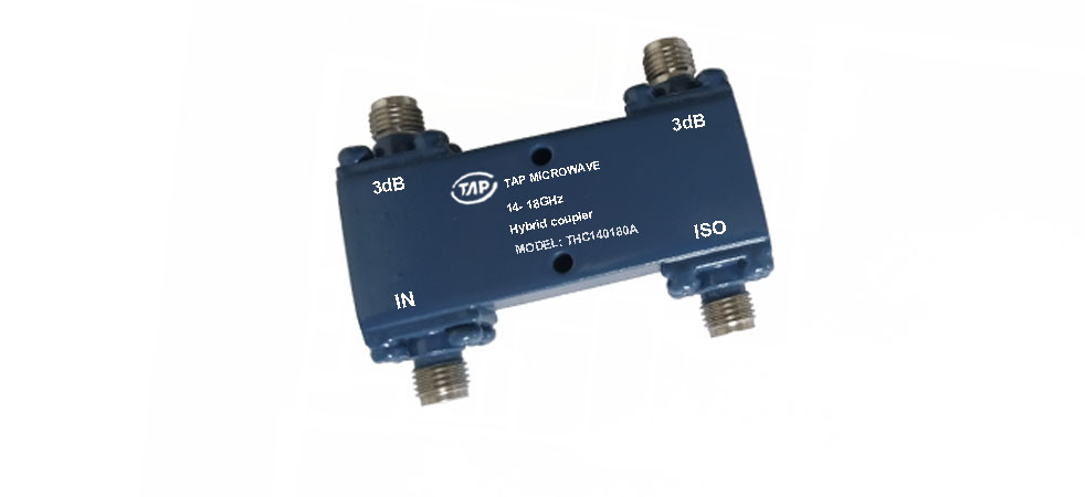 THC140180A 14-18GHz 3dB 90 degree Hybrid Coupler