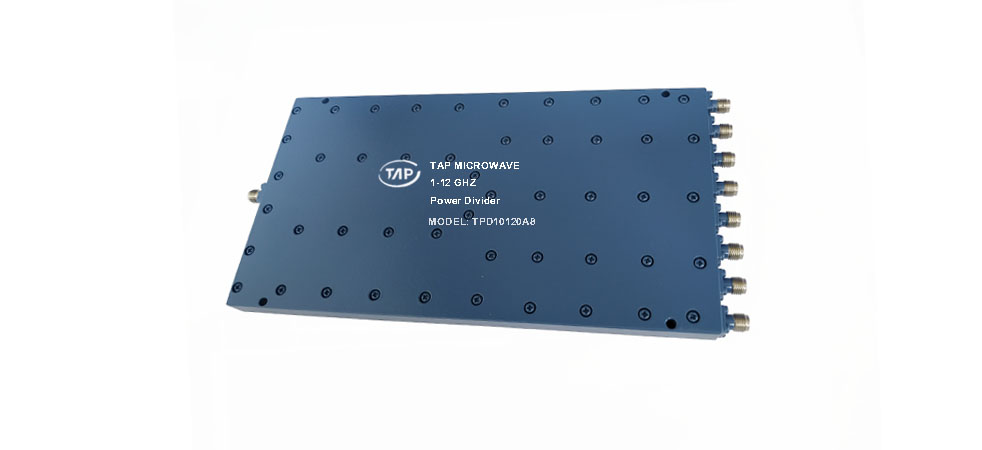 TPD10120A8 1-12GHz 8 way Power Divider