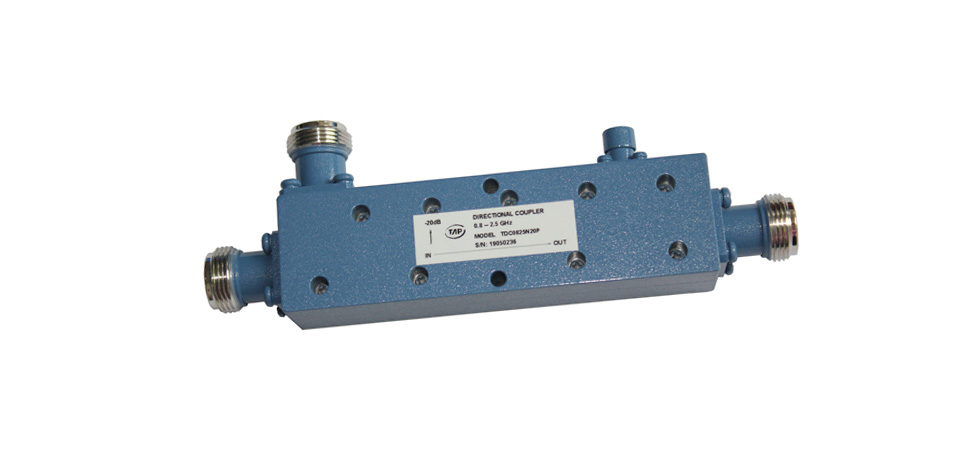 TDC0825N20P 0.8-2.5GHz 20dB directional coupler