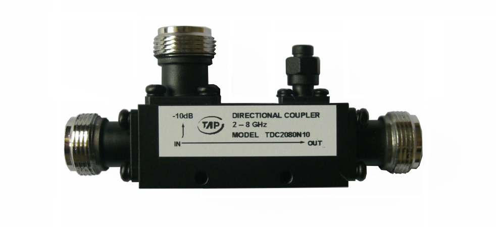 TDC2080N10 2-8GHz 10dB directional coupler