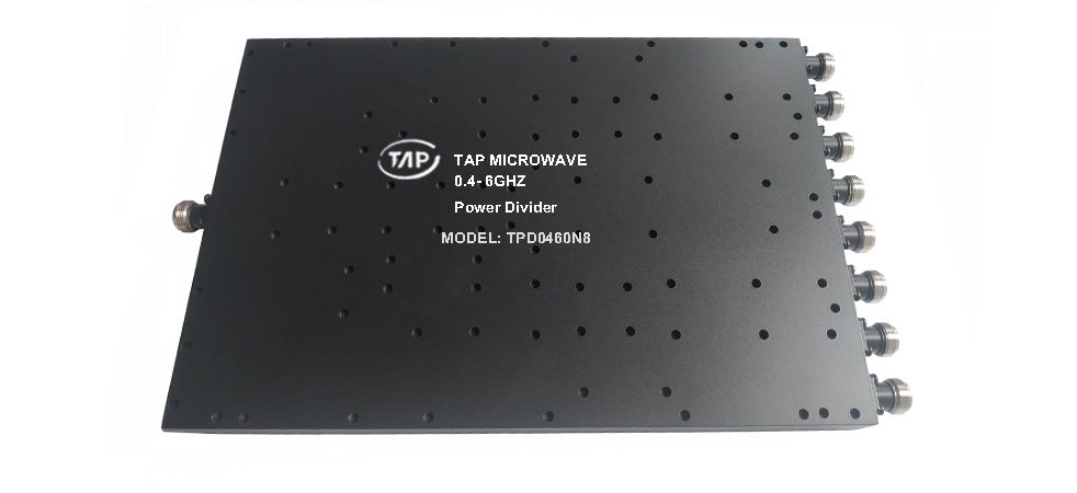 TPD0460N8 0.4-6.0GHz 8 way Power Divider