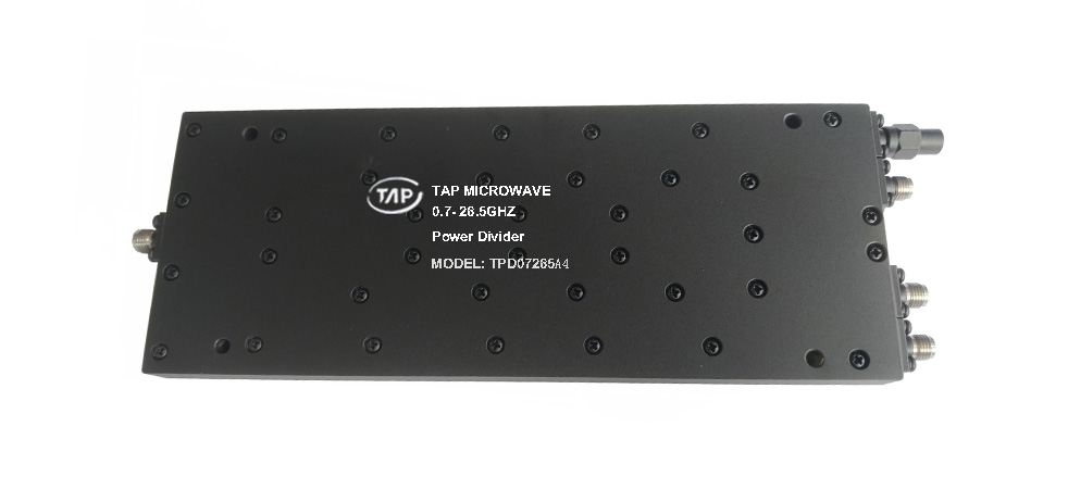 TPD07265A4 0.7-26.5GHz 4 way Power Divider