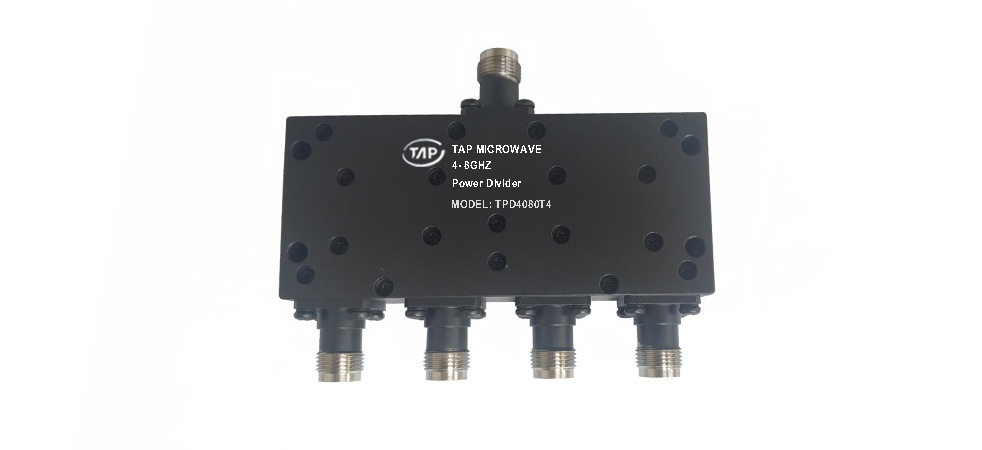 TPD4080T4 4-8GHz 4 way Power Divider