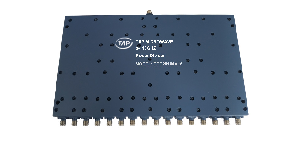 TPD20180A16 2-18GHz 16 Way Power Divider