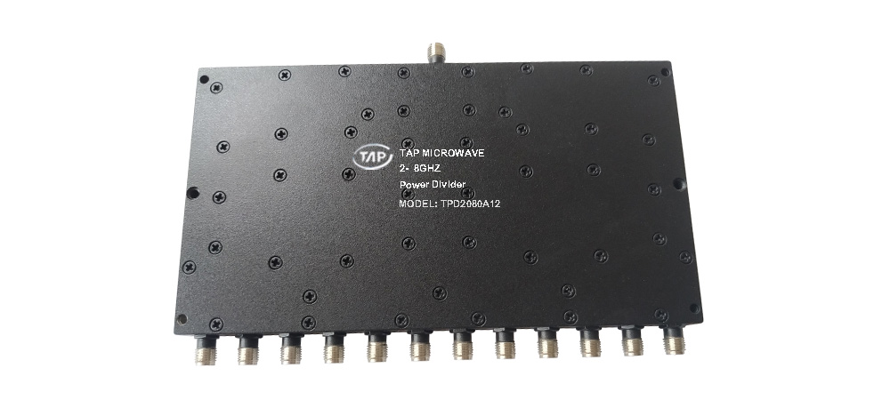 TPD2080A12 2-8GHz 12 way Power Divider