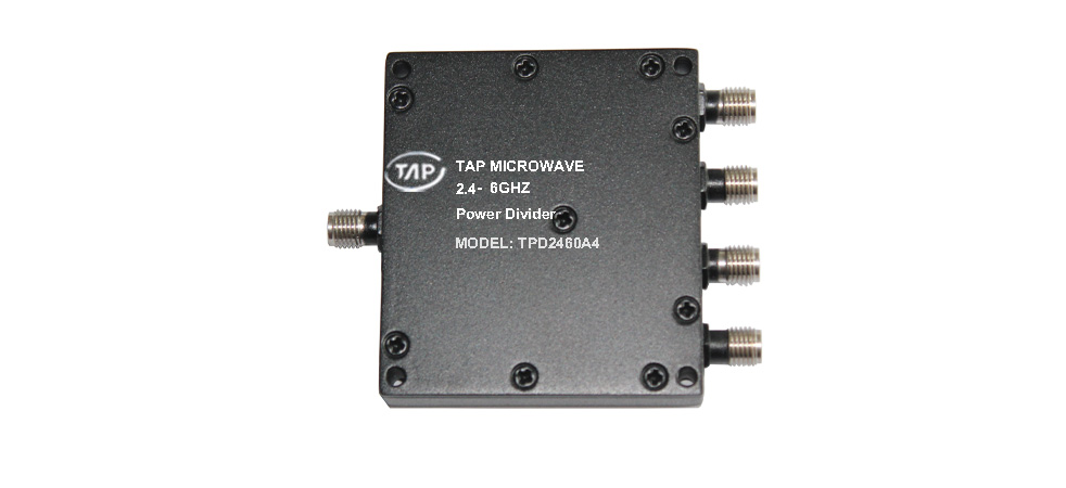 TPD2460A4 2.4-6GHz 4 way Power Divider