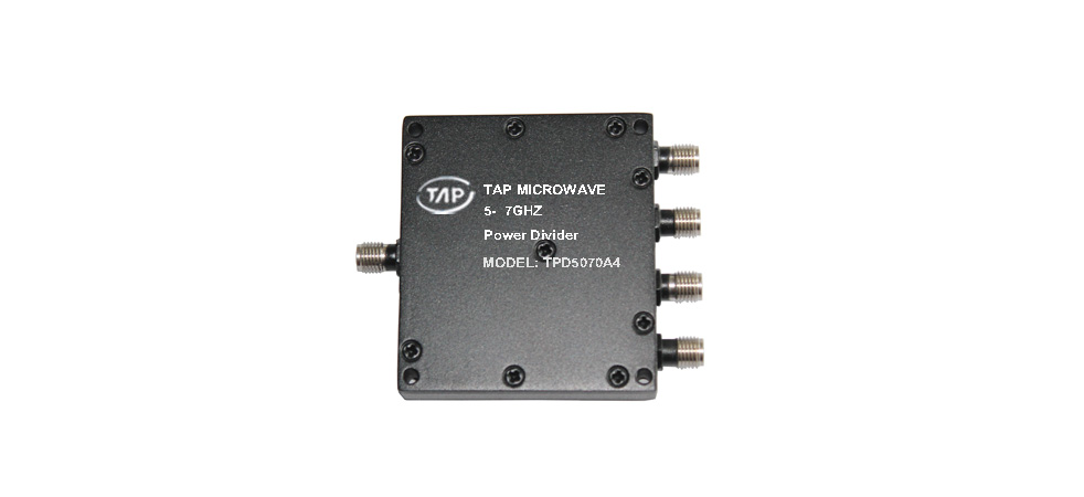 TPD5070A4 5-7GHz 4 way Power Divider
