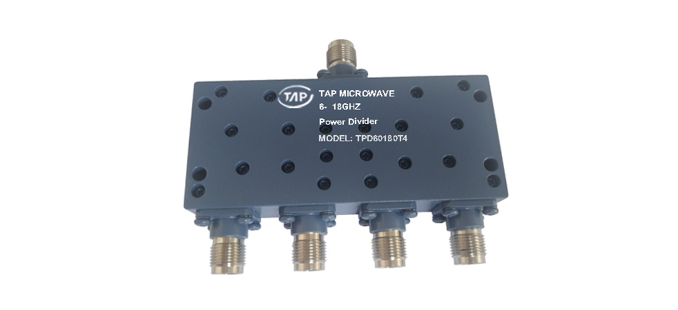 TPD60180T4 6-18GHz 4 Way Power Divider