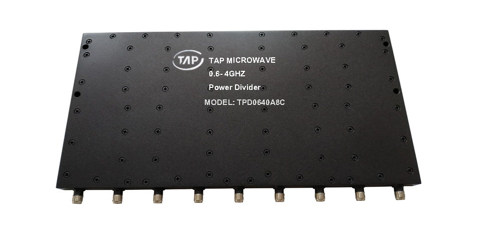 TPD0640A8C 0.6-4.0GHz 8 way Power Divider