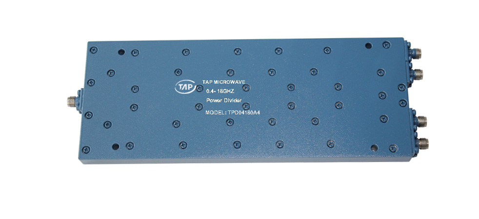 TPD04180A4 0.4-18GHz 4 way Power Divider