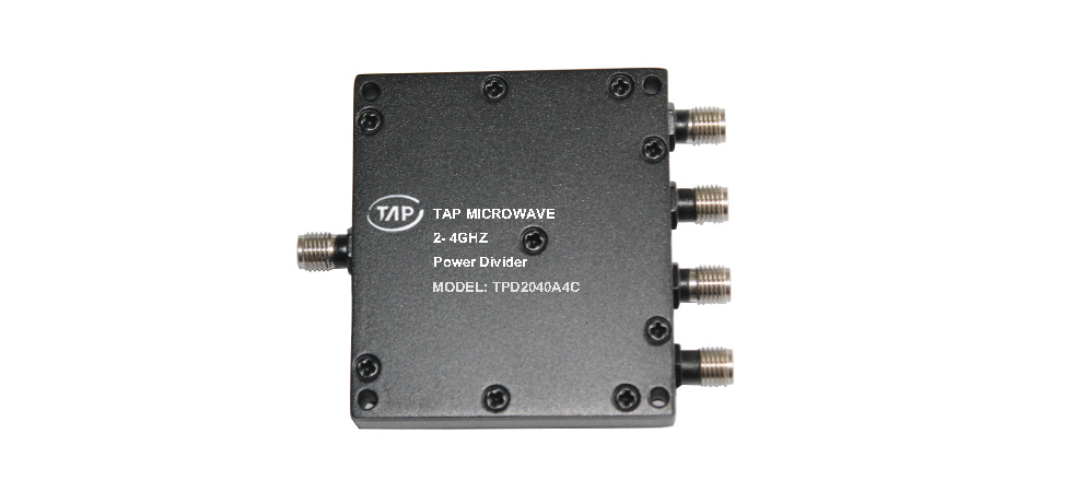 TPD2040A4C 2-4GHz 4 way Power Divider