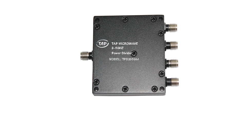 TPD2060A4 2-6GHz 4 way Power Divider
