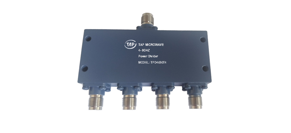 TPD4080T4 4-8GHz 4 way Power Divider