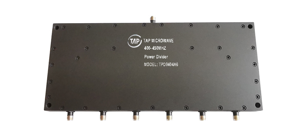 TPD0404A6 400-450MHz 6 Way Power Divider