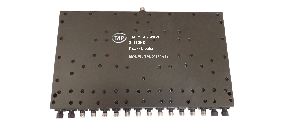 TPD20180A12 2-18GHz 12 Way Power Divider
