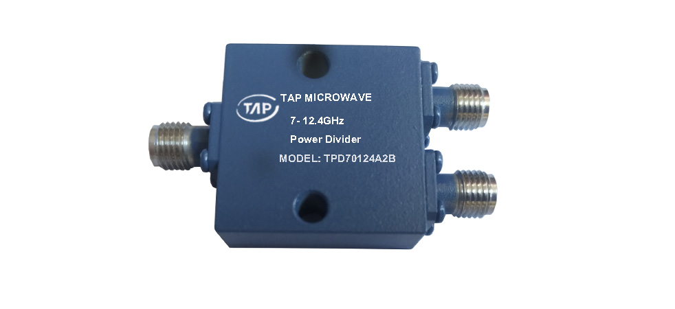 TPD70124A2B 7-12.4GHz 2 way Power Divider