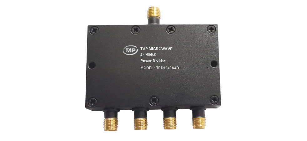 TPD2040A4D 2-4GHz 4 way Power Divider