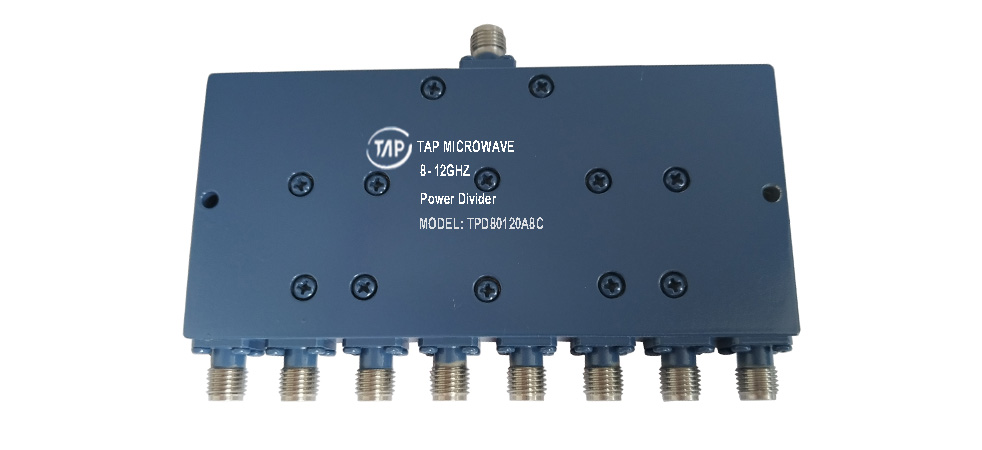 TPD80120A8C 8-12GHz 8 way Power Divider