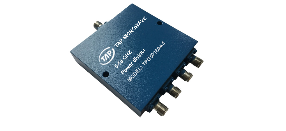 TPD50180A4 5-18GHz 4 way Power Divider