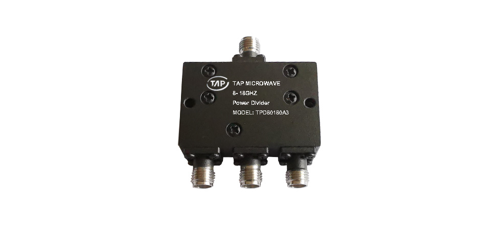 TPD80180A3 8-18GHz 3 way Power Divider