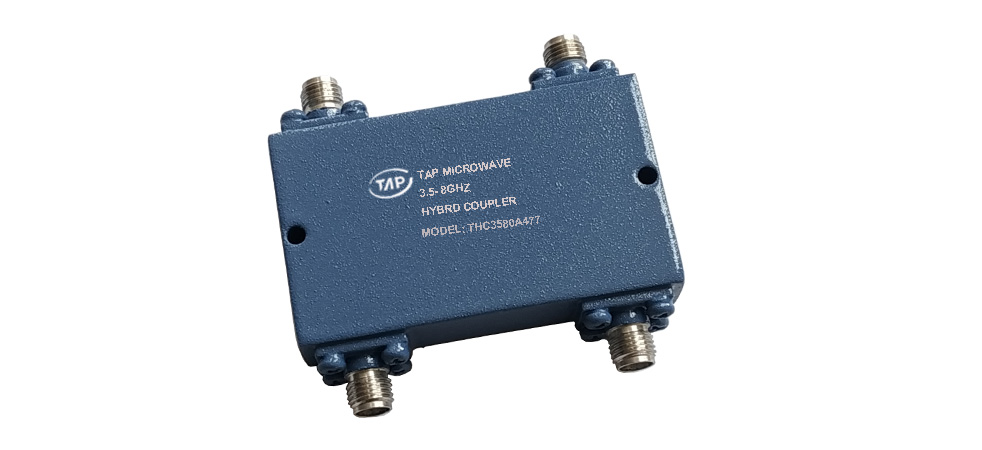 THC3580A477 3.5-8GHz 4.77dB 90 degree Hybrid Coupler