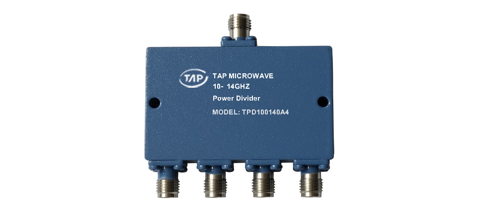 TPD100140A4 10-14GHz 4 way Power Divider