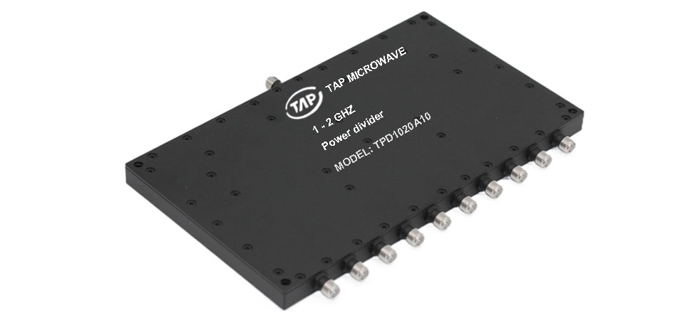 TPD1020A10 1-2GHz 10 way Power Divider - TAP Microwave