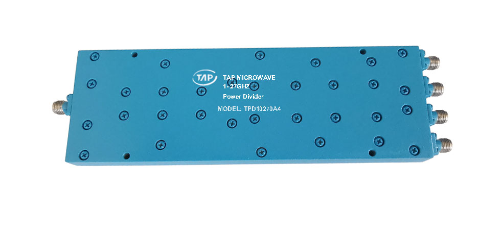 TPD10270A4 1-27GHz 4 way power divider