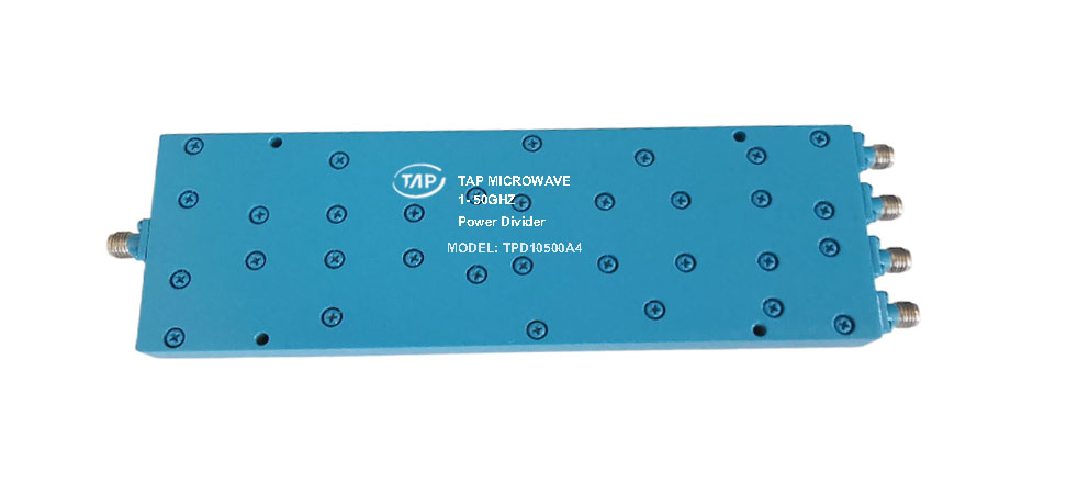 TPD10500A4 1-50GHz 4 way power divider