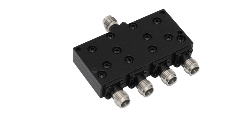 TPD80600A4 8-60GHz 4 way power divider