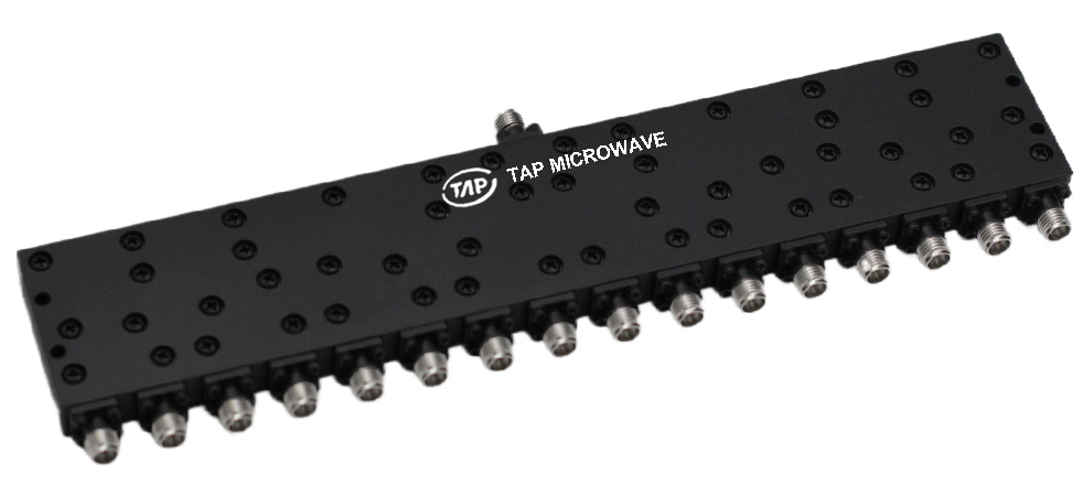 TPD100265A16 10-26.5GHz 16 way power divider