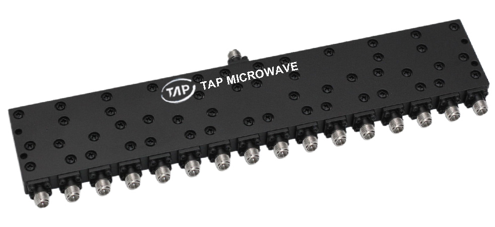 TPD100400A16 10-40GHz 16 way power divider